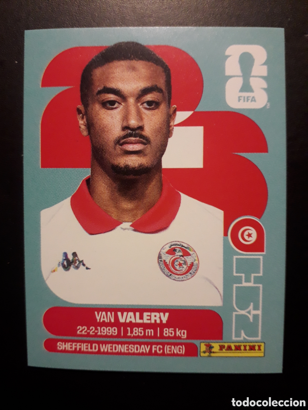 Cromos de F&uacute;tbol: VALERY T&Uacute;NEZ TUN 4 MUNDIAL F&Uacute;TBOL 2026 FIFA WORLD CUP PANINI SIN PEGAR PEDIDO M&Iacute;NIMO 3&euro;