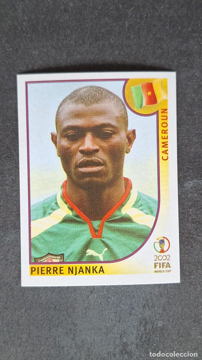 Cromos de F&uacute;tbol: L2 NJANKA SELECCION CAMERUN 370 MUNDIAL KOREA Y JAPON 2002 PANINI NUNCA PEGADO SIN PEGAR