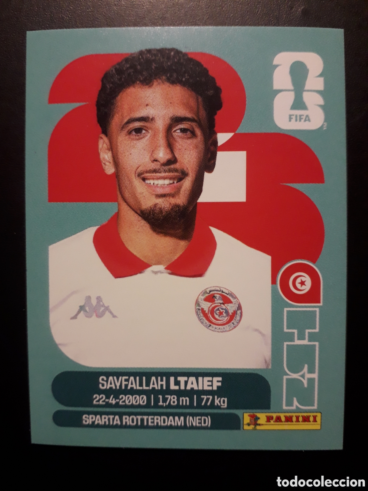 Cromos de F&uacute;tbol: LTAIEF T&Uacute;NEZ TUN 19 MUNDIAL F&Uacute;TBOL 2026 FIFA WORLD CUP PANINI SIN PEGAR PEDIDO M&Iacute;NIMO 3&euro;