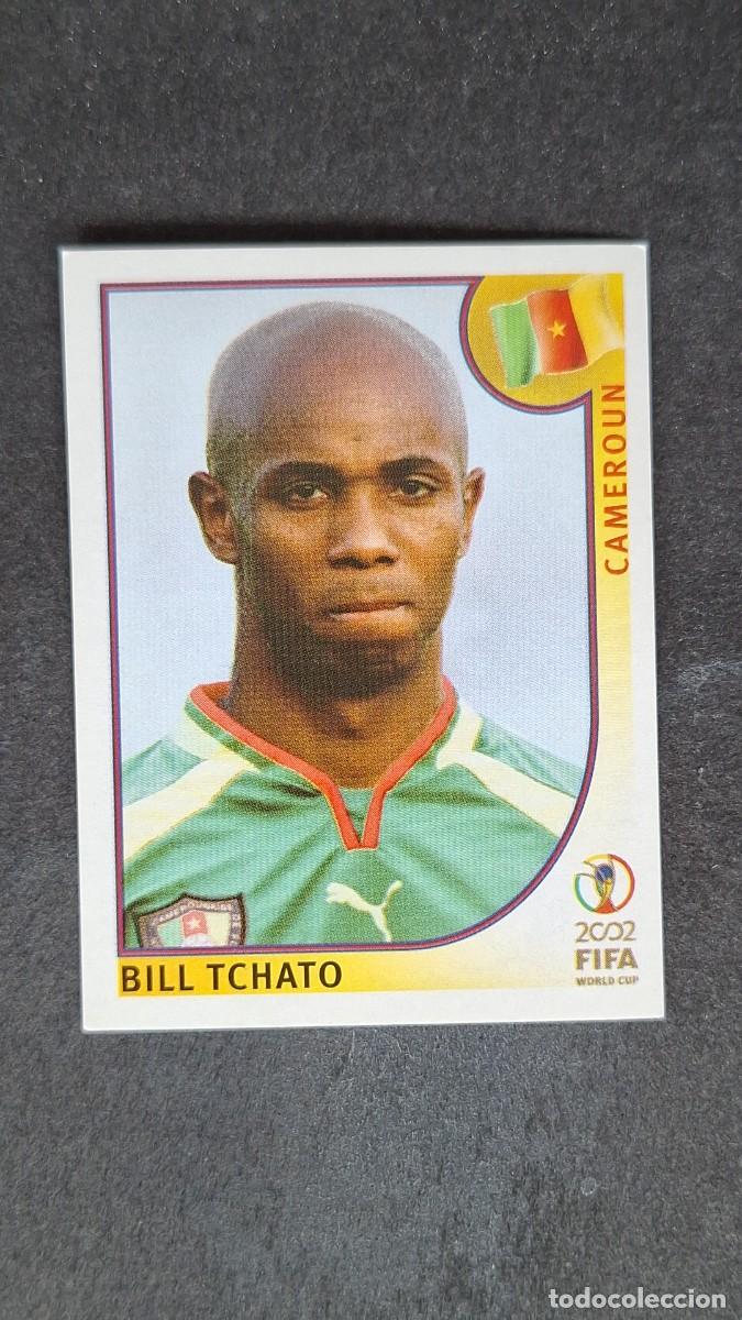 Cromos de F&uacute;tbol: L2 TCHATO SELECCION CAMERUN 373 MUNDIAL KOREA Y JAPON 2002 PANINI NUNCA PEGADO SIN PEGAR