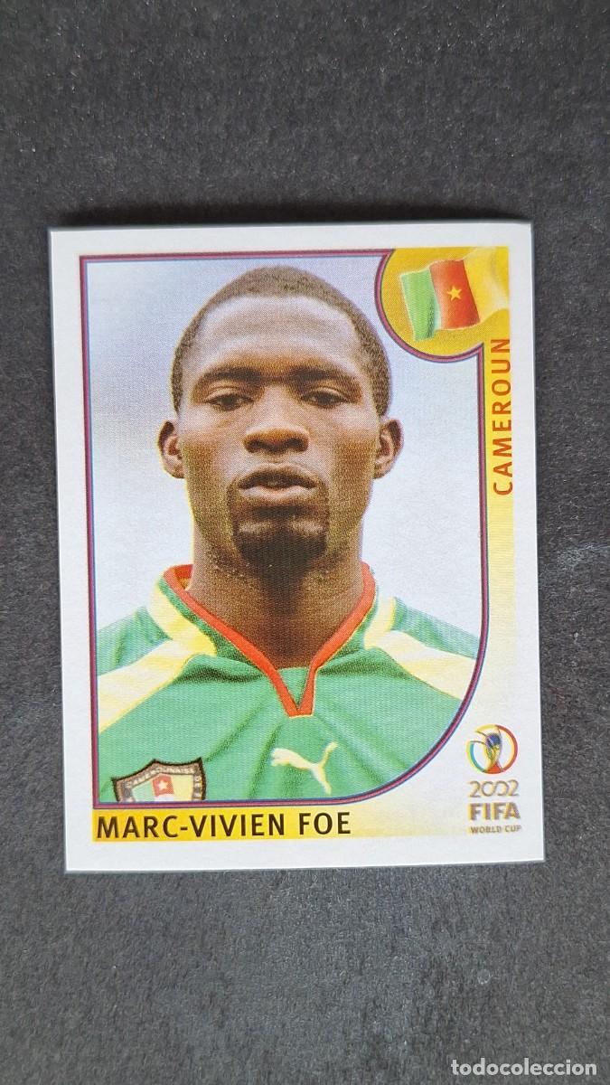 Cromos de F&uacute;tbol: L2 FOE SELECCION CAMERUN 378 MUNDIAL KOREA Y JAPON 2002 PANINI NUNCA PEGADO SIN PEGAR