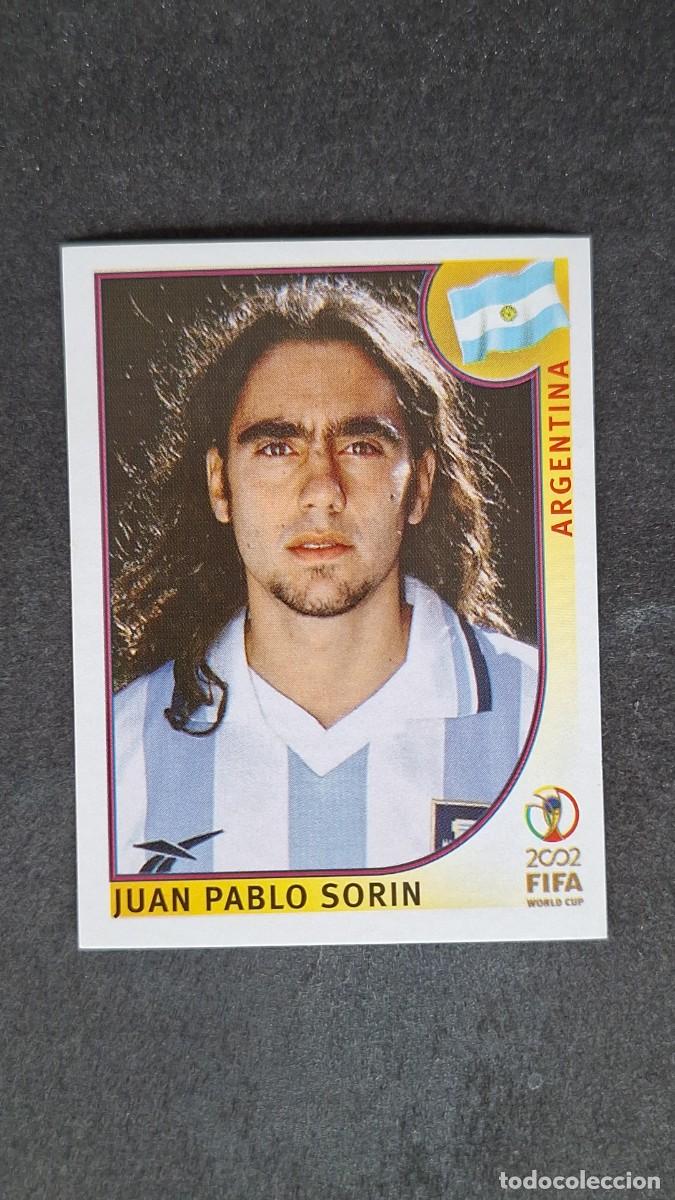 Cromos de F&uacute;tbol: L2 SORIN SELECCION ARGENTINA 391 MUNDIAL KOREA Y JAPON 2002 PANINI NUNCA PEGADO SIN PEGAR