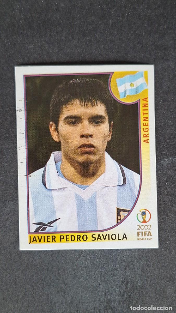Figurine di Calcio: L2 SAVIOLA SELECCION ARGENTINA 400 MUNDIAL KOREA Y JAPON 2002 PANINI NUNCA PEGADO SIN PEGAR
