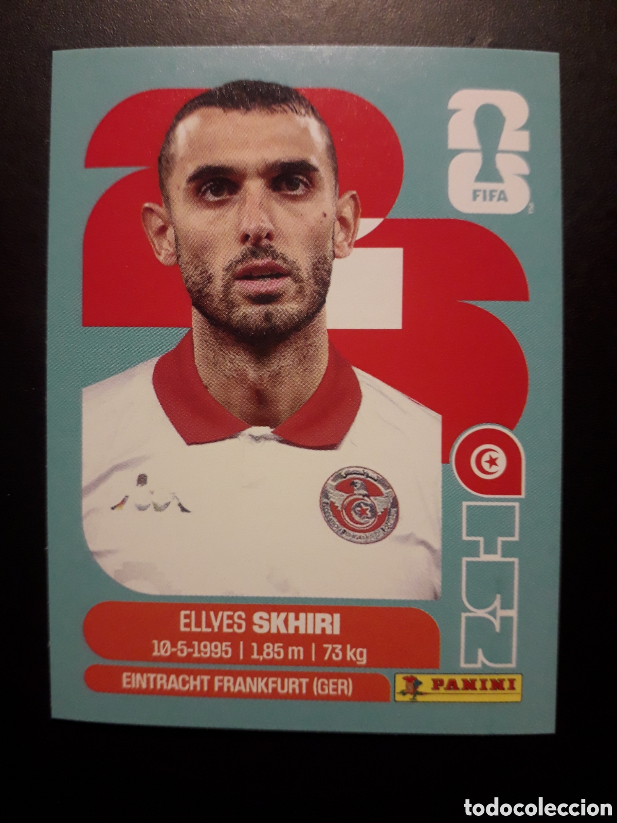 Figurine di Calcio: SKHIRI T&Uacute;NEZ TUN 9 MUNDIAL F&Uacute;TBOL 2026 FIFA WORLD CUP PANINI SIN PEGAR PEDIDO M&Iacute;NIMO 3&euro;