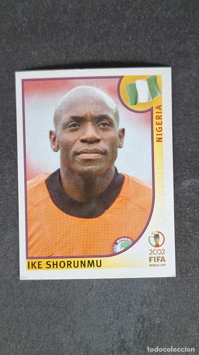 Cromos de F&uacute;tbol: L2 SHORUNMU SELECCION NIGERIA 405 MUNDIAL KOREA Y JAPON 2002 PANINI NUNCA PEGADO SIN PEGAR
