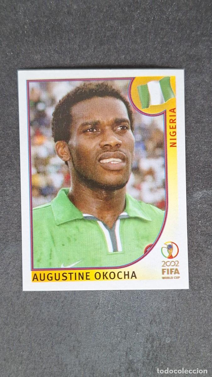 Cromos de F&uacute;tbol: L2 OKOCHA SELECCION NIGERIA 414 MUNDIAL KOREA Y JAPON 2002 PANINI NUNCA PEGADO SIN PEGAR