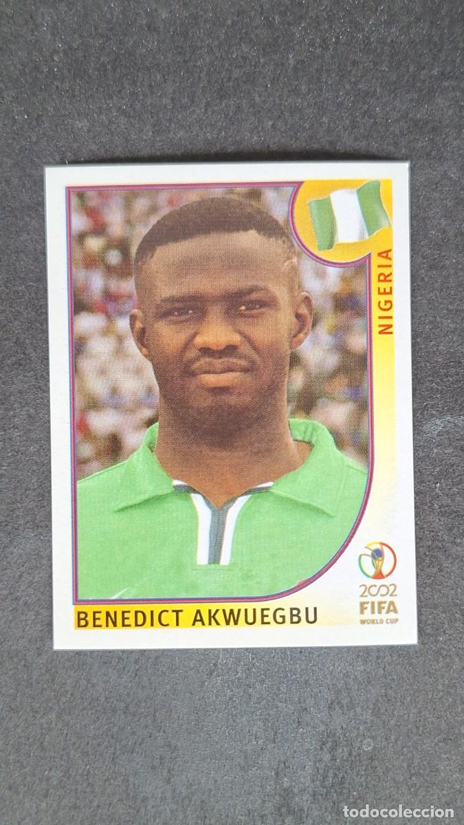 Cromos de F&uacute;tbol: L2 AKWUEGBU SELECCION NIGERIA 417 MUNDIAL KOREA Y JAPON 2002 PANINI NUNCA PEGADO SIN PEGAR