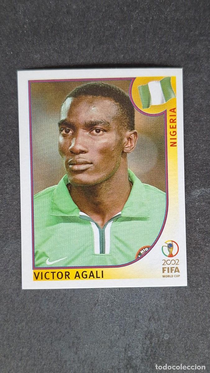 Cromos de F&uacute;tbol: L2 AGALI SELECCION NIGERIA 419 MUNDIAL KOREA Y JAPON 2002 PANINI NUNCA PEGADO SIN PEGAR