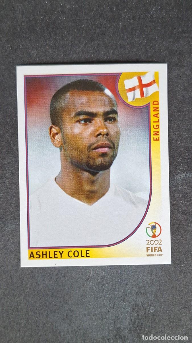 Cromos de F&uacute;tbol: L2 ASHLEY COLE SELECCION INGLATERRA 424 MUNDIAL KOREA Y JAPON 2002 PANINI NUNCA PEGADO SIN PEGAR