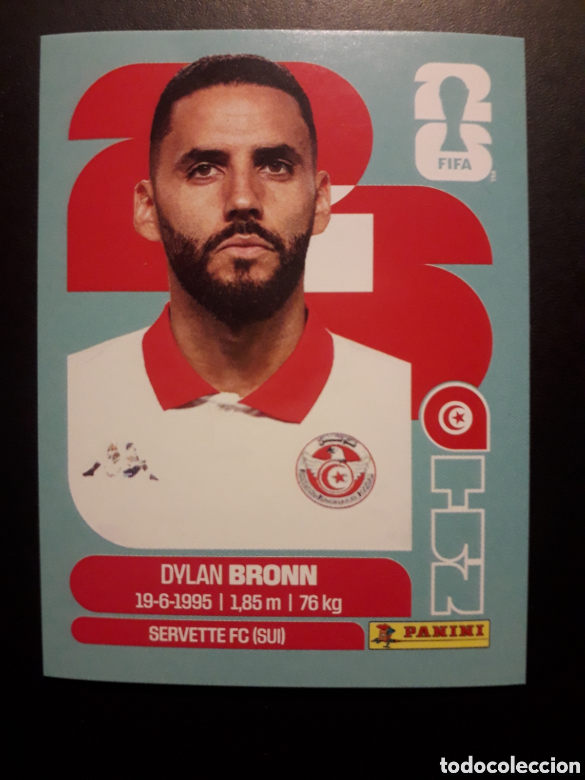 Cromos de F&uacute;tbol: BRONN T&Uacute;NEZ TUN 8 MUNDIAL F&Uacute;TBOL 2026 FIFA WORLD CUP PANINI SIN PEGAR PEDIDO M&Iacute;NIMO 3&euro;