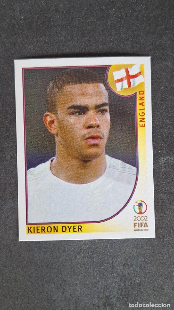 Cromos de F&uacute;tbol: L2 KIERON DYER SELECCION INGLATERRA 429 MUNDIAL KOREA Y JAPON 2002 PANINI NUNCA PEGADO SIN PEGAR