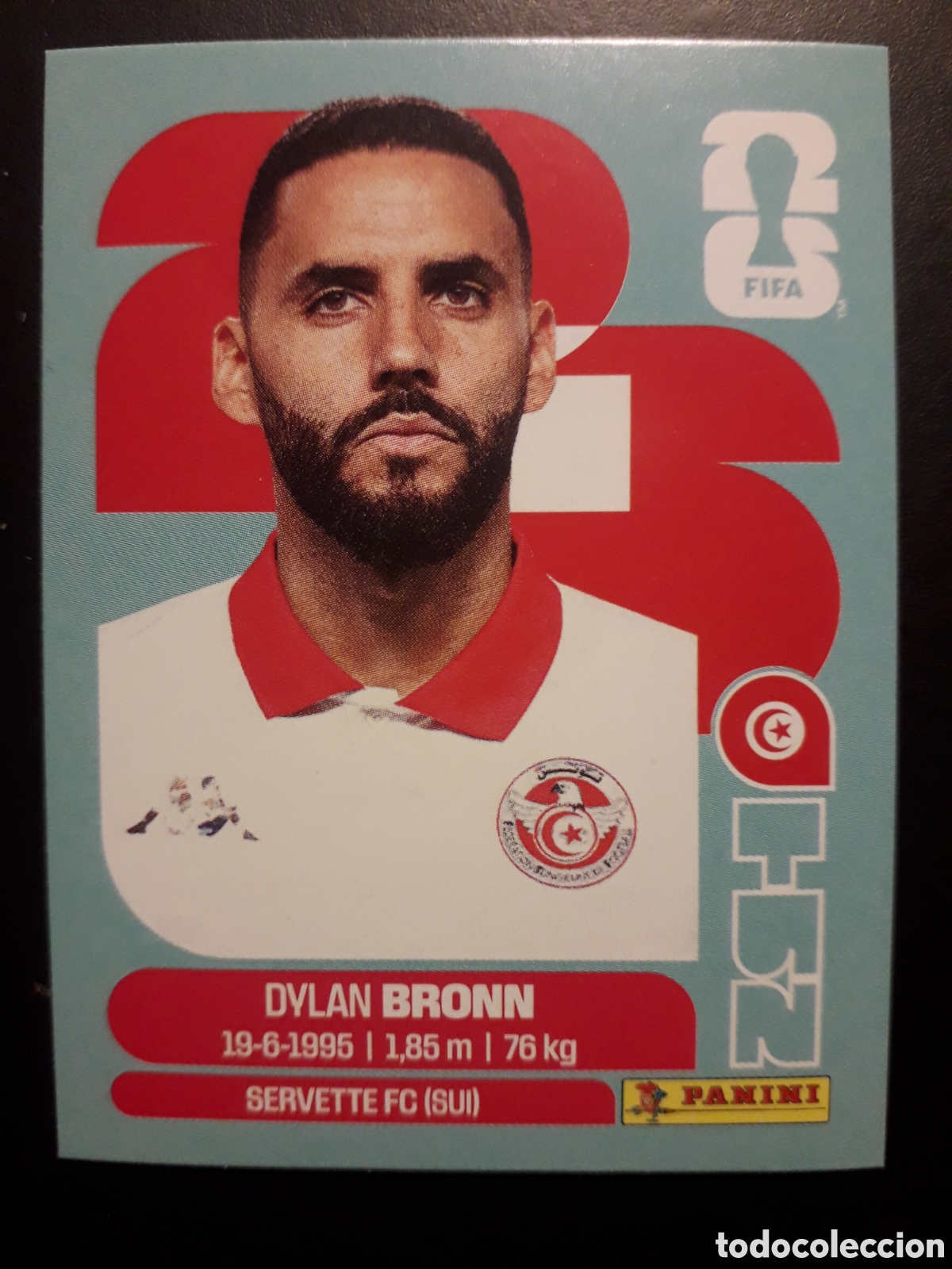 Cromos de F&uacute;tbol: BRONN T&Uacute;NEZ TUN 8 MUNDIAL F&Uacute;TBOL 2026 FIFA WORLD CUP PANINI SIN PEGAR PEDIDO M&Iacute;NIMO 3&euro;