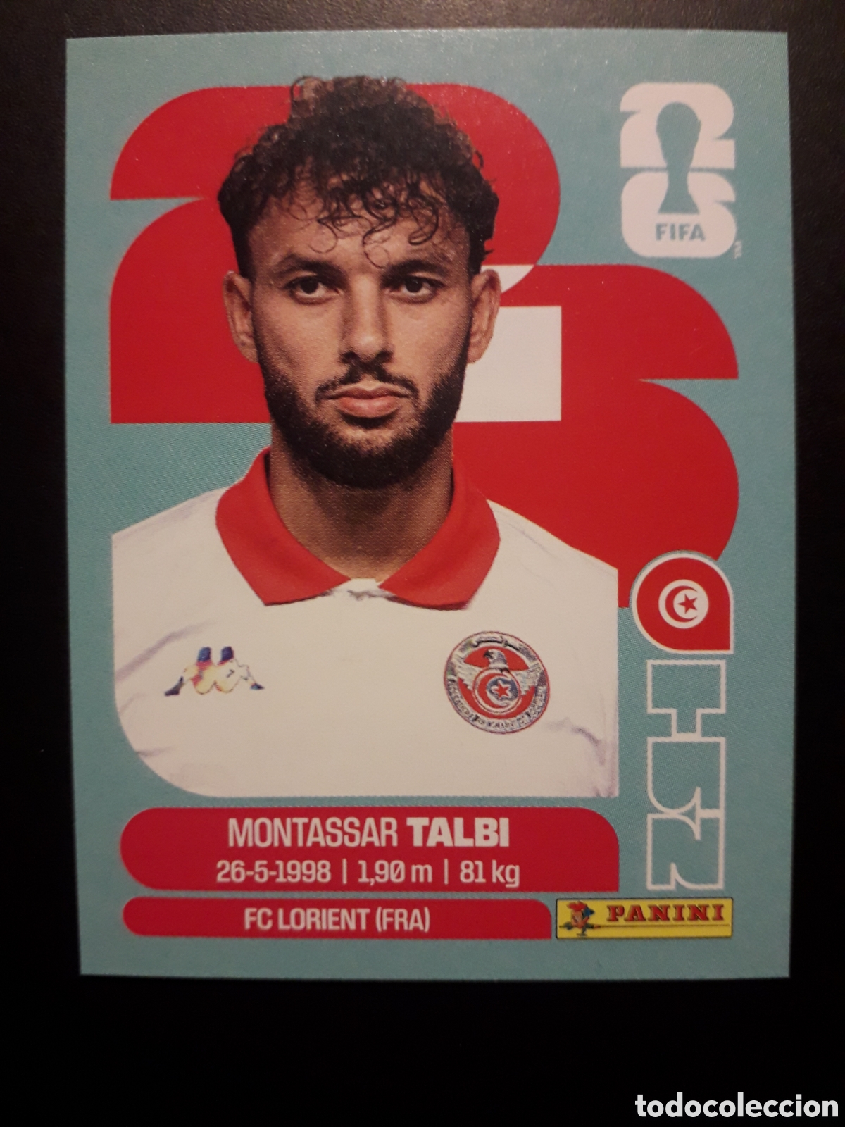 Cromos de F&uacute;tbol: TALBI T&Uacute;NEZ TUN 5 MUNDIAL F&Uacute;TBOL 2026 FIFA WORLD CUP PANINI SIN PEGAR PEDIDO M&Iacute;NIMO 3&euro;.