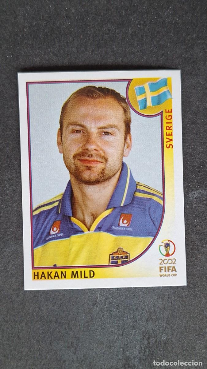 Cromos de F&uacute;tbol: L2 HAKAN MILD SELECCION SUECIA 452 MUNDIAL KOREA Y JAPON 2002 PANINI NUNCA PEGADO SIN PEGAR