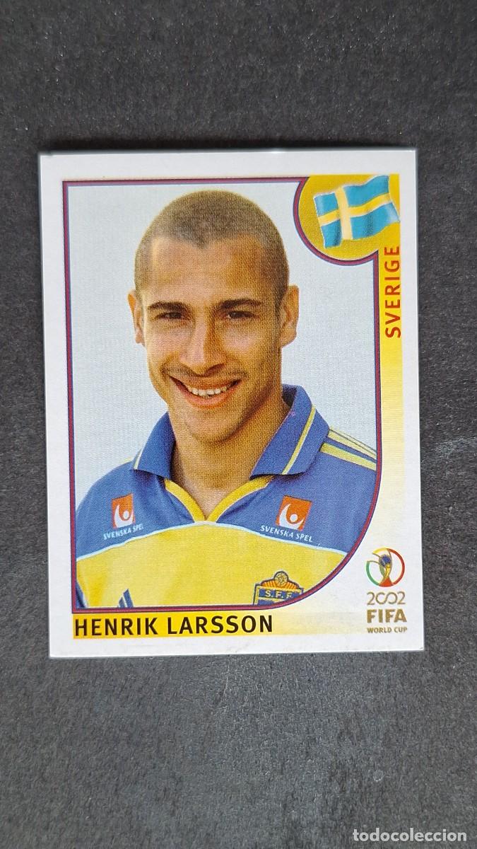 Cromos de F&uacute;tbol: L2 LARSSON SELECCION SUECIA 454 MUNDIAL KOREA Y JAPON 2002 PANINI NUNCA PEGADO SIN PEGAR