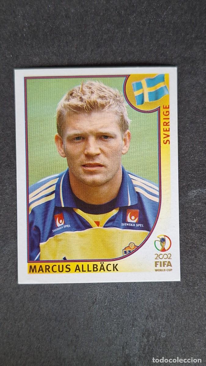 Cromos de F&uacute;tbol: L2 ALLB&Auml;CK SELECCION SUECIA 455 MUNDIAL KOREA Y JAPON 2002 PANINI NUNCA PEGADO SIN PEGAR