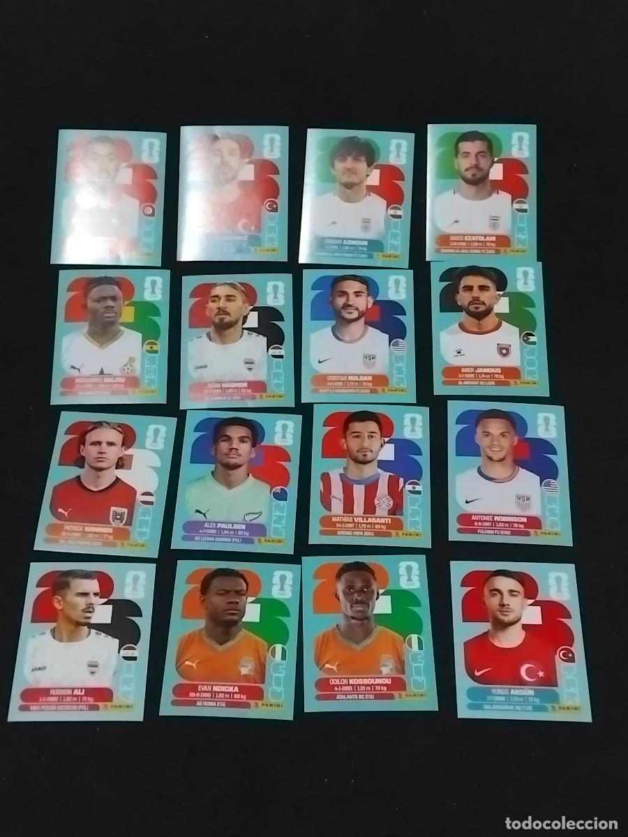 Cromos de F&uacute;tbol: 16 CROMOS MUNDIAL 2026 - LOTE DE 16 CROMOS VARIADOS - PANINI FIFA WORLD CUP 2026 - MUNDIAL 2026 26
