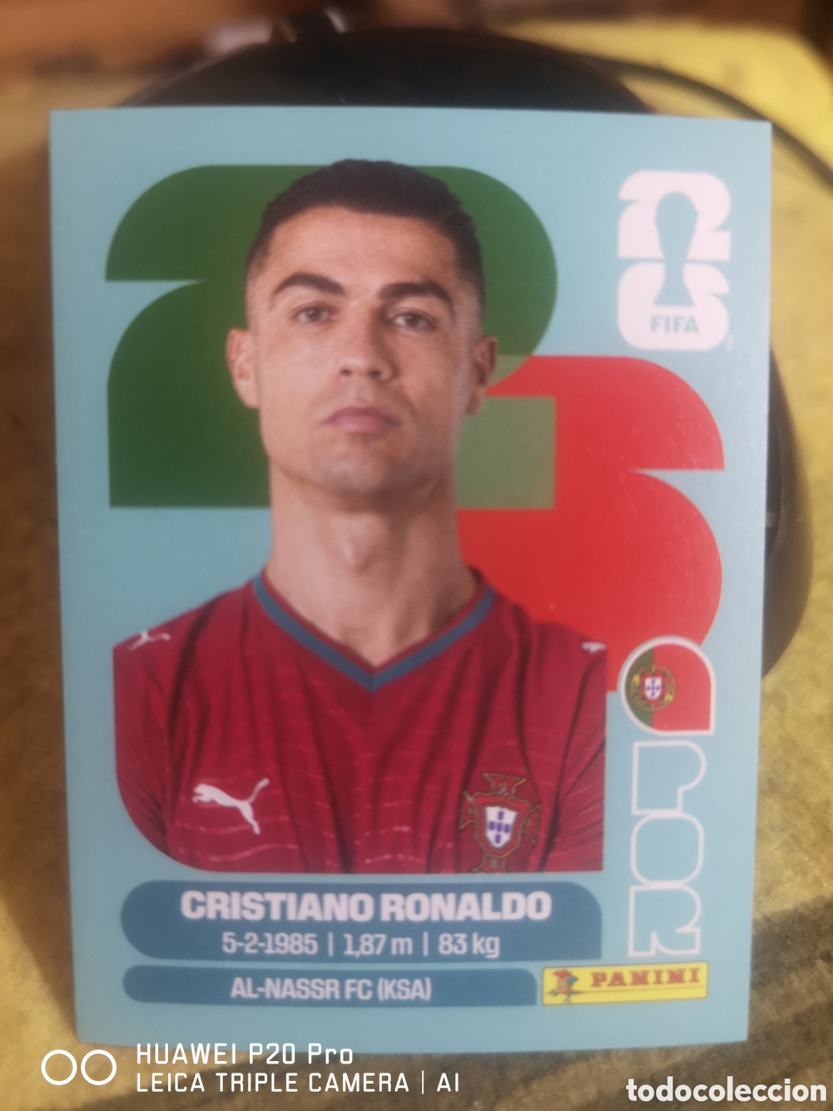 Cromos de F&uacute;tbol: FIFA WORLD CUP MUNDIAL 2026 CRISTIANO RONALDO PORTUGAL - PRO 15