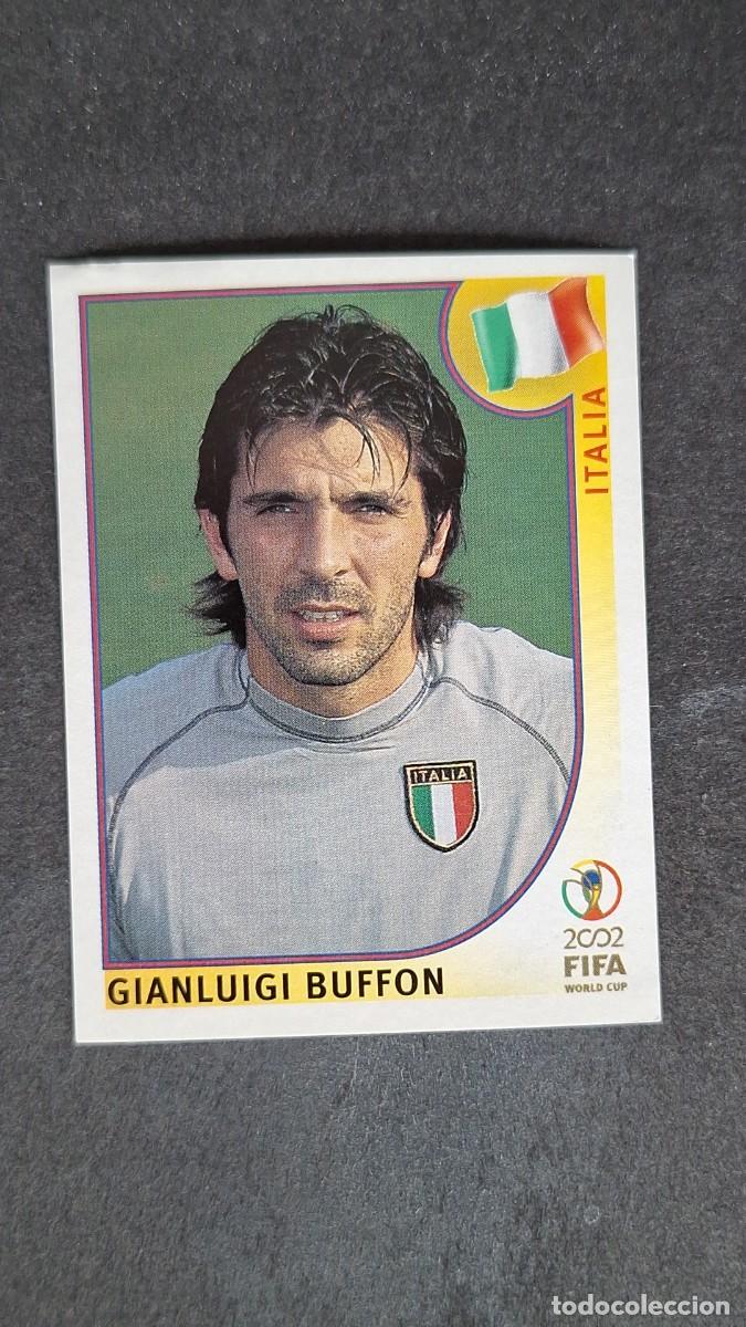 Fu&szlig;ball-Sticker: L2 BUFFON SELECCION ITALIA 459 MUNDIAL KOREA Y JAPON 2002 PANINI NUNCA PEGADO SIN PEGAR