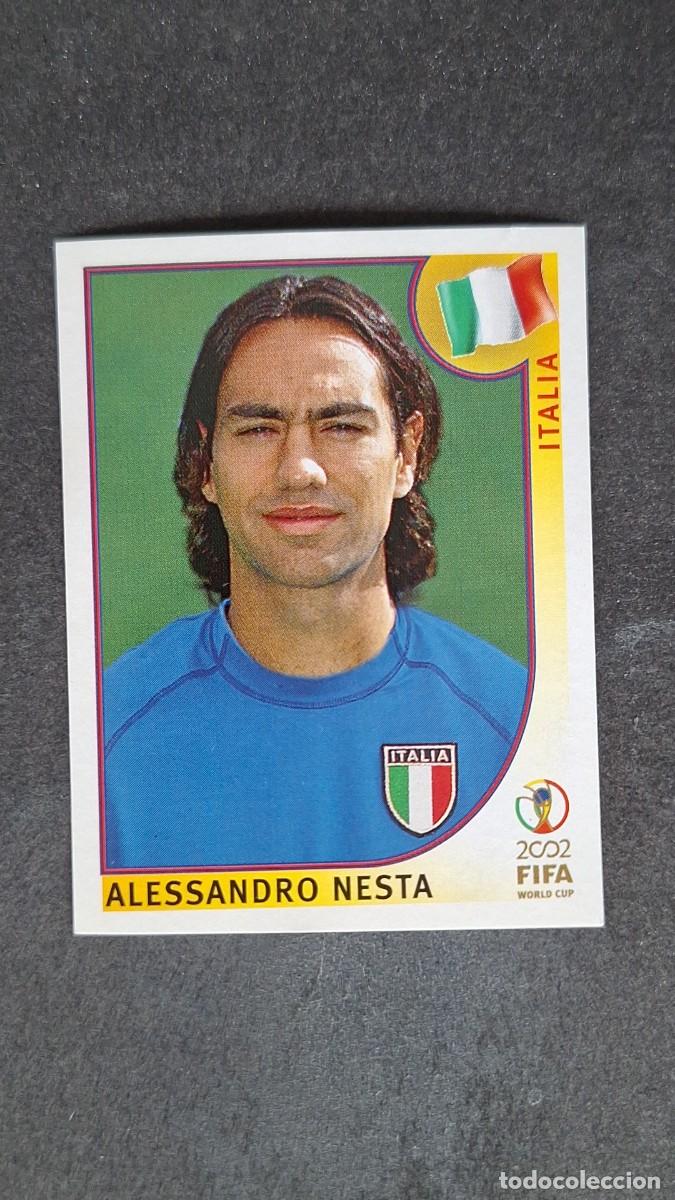 Fu&szlig;ball-Sticker: L2 NESTA SELECCION ITALIA 462 MUNDIAL KOREA Y JAPON 2002 PANINI NUNCA PEGADO SIN PEGAR