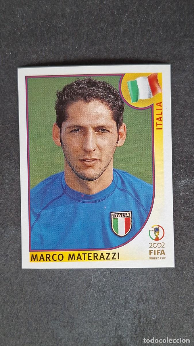 Fu&szlig;ball-Sticker: L2 MATERAZZI SELECCION ITALIA 463 MUNDIAL KOREA Y JAPON 2002 PANINI NUNCA PEGADO SIN PEGAR