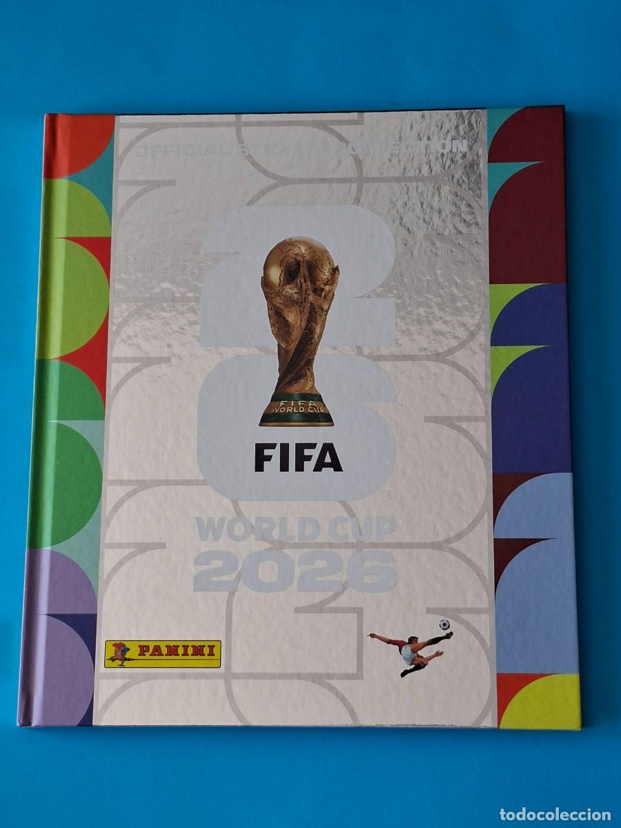 Fu&szlig;ball-Sticker: &Aacute;lbum TAPA DURA nuevo vacio PANINI Official World Cup 2026 Stickers Vs Francesa