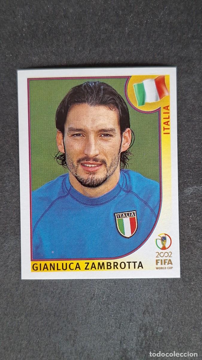 Fu&szlig;ball-Sticker: L2 ZAMBROTTA SELECCION ITALIA 465 MUNDIAL KOREA Y JAPON 2002 PANINI NUNCA PEGADO SIN PEGAR