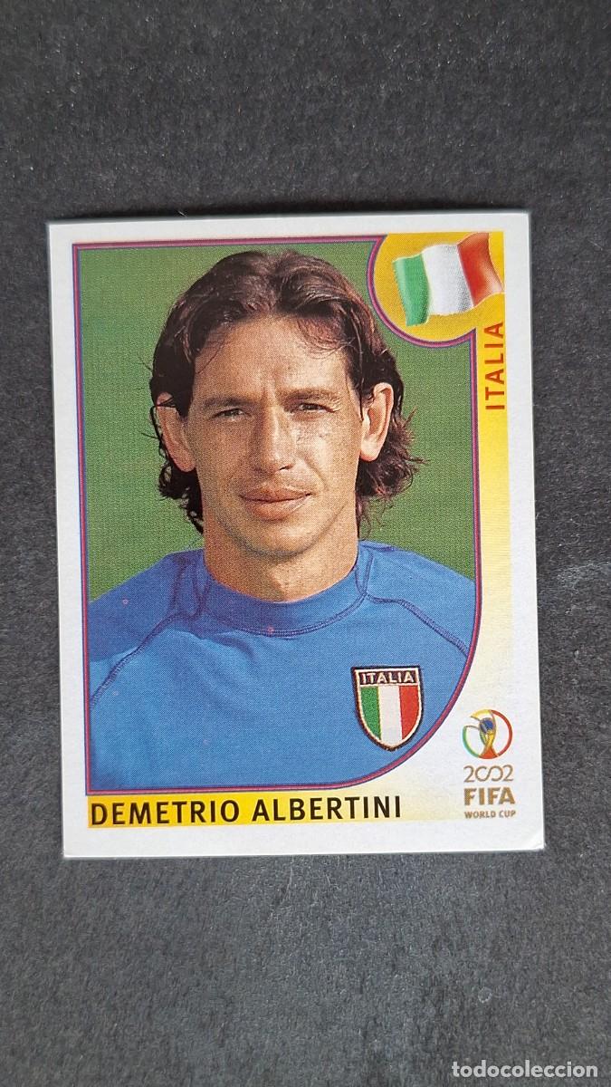 Cromos de F&uacute;tbol: L2 ALBERTINI SELECCION ITALIA 468 MUNDIAL KOREA Y JAPON 2002 PANINI NUNCA PEGADO SIN PEGAR