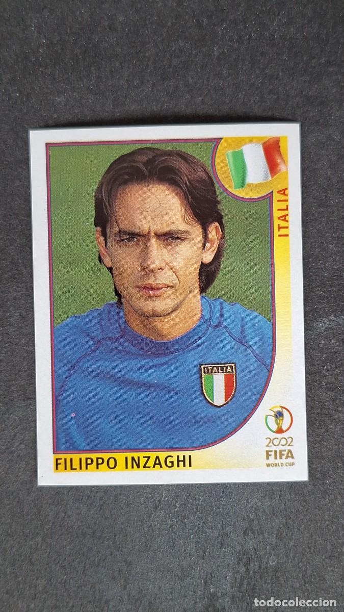 Cromos de F&uacute;tbol: L2 INZAGHI SELECCION ITALIA 472 MUNDIAL KOREA Y JAPON 2002 PANINI NUNCA PEGADO SIN PEGAR