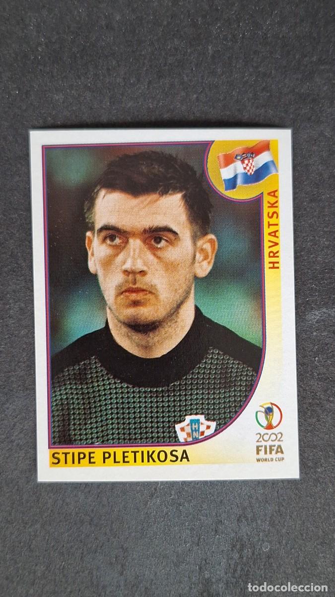Cromos de F&uacute;tbol: L2 PLETIKOSA SELECCION CROACIA 477 MUNDIAL KOREA Y JAPON 2002 PANINI NUNCA PEGADO SIN PEGAR