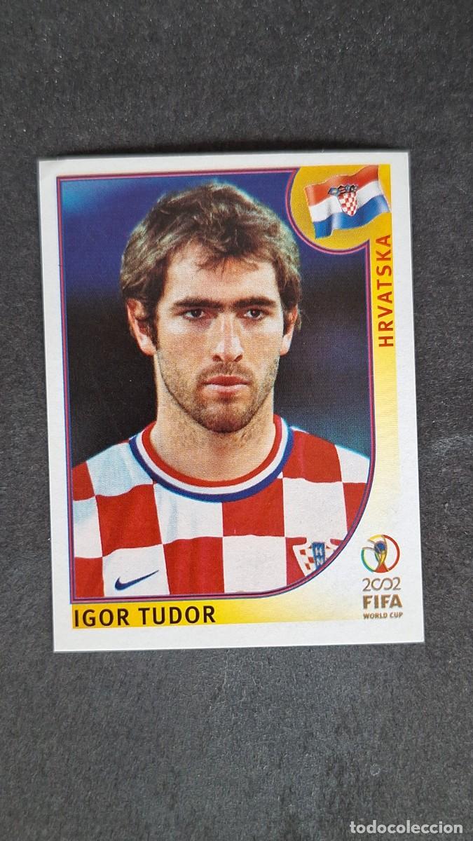 Cromos de F&uacute;tbol: L2 IGOR TUDOR SELECCION CROACIA 479 MUNDIAL KOREA Y JAPON 2002 PANINI NUNCA PEGADO SIN PEGAR