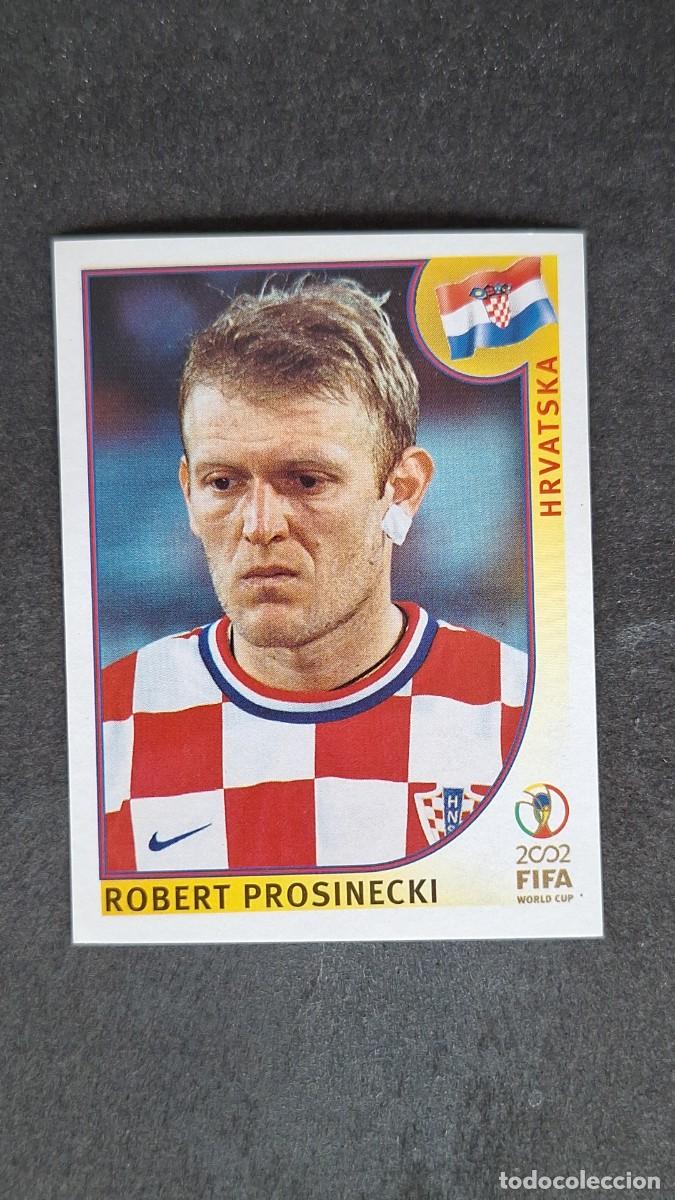 Cromos de F&uacute;tbol: L2 PROSINECKI SELECCION CROACIA 486 MUNDIAL KOREA Y JAPON 2002 PANINI NUNCA PEGADO SIN PEGAR