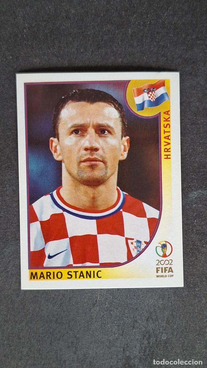 Cromos de F&uacute;tbol: L2 MARIO STANIC SELECCION CROACIA 487 MUNDIAL KOREA Y JAPON 2002 PANINI NUNCA PEGADO SIN PEGAR