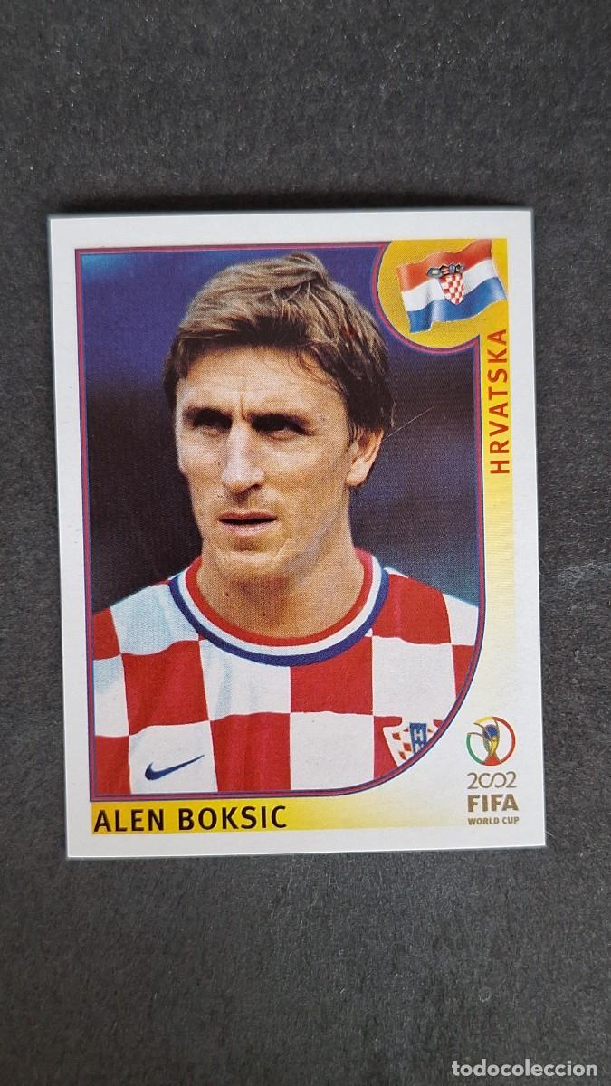 Cromos de F&uacute;tbol: L2 ALEN BOKSIC SELECCION CROACIA 491 MUNDIAL KOREA Y JAPON 2002 PANINI NUNCA PEGADO SIN PEGAR