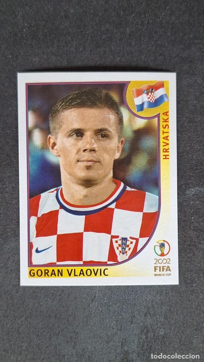 Cromos de F&uacute;tbol: L2 VLAOVIC SELECCION CROACIA 492 MUNDIAL KOREA Y JAPON 2002 PANINI NUNCA PEGADO SIN PEGAR