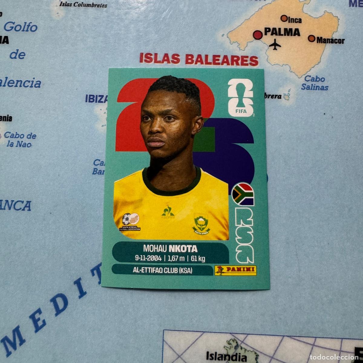 Cartes &agrave; collectionner de Football: Sud&aacute;frica numero 19 cromo panini Mundial Fifa World Cup 2026