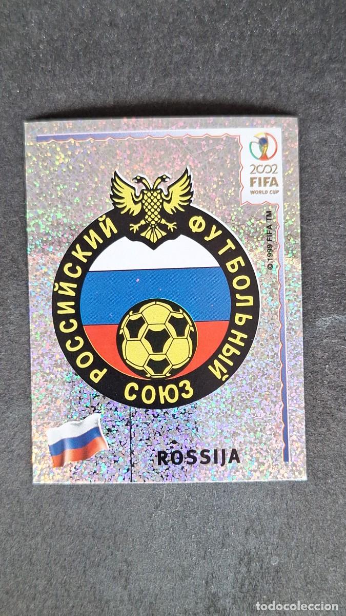 Cartes &agrave; collectionner de Football: L2 ESCUDO SELECCION RUSIA 521 MUNDIAL KOREA Y JAPON 2002 PANINI NUNCA PEGADO