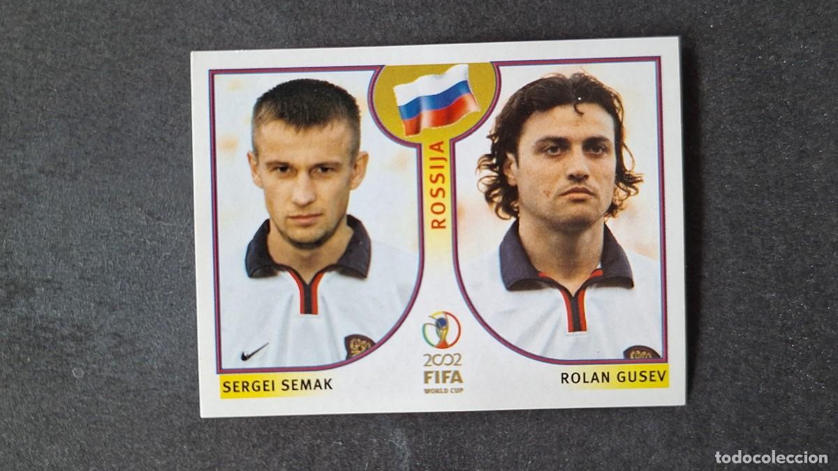 Cromos de F&uacute;tbol: L2 SEMAK - GUSEV SELECCION RUSIA 528 MUNDIAL KOREA Y JAPON 2002 PANINI NUNCA PEGADO