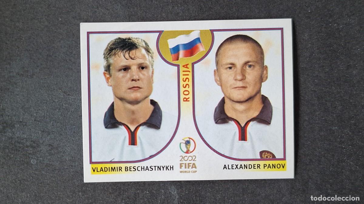 Cromos de F&uacute;tbol: L2 BESCHASTNYKH - PANOV SELECCION RUSIA 530 MUNDIAL KOREA Y JAPON 2002 PANINI NUNCA PEGADO