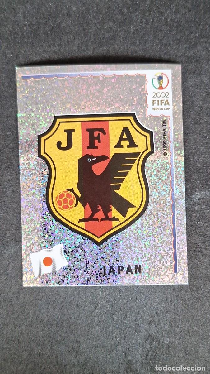 Cromos de F&uacute;tbol: L2 ESCUDO SELECCION JAPON 532 MUNDIAL KOREA Y JAPON 2002 PANINI NUNCA PEGADO