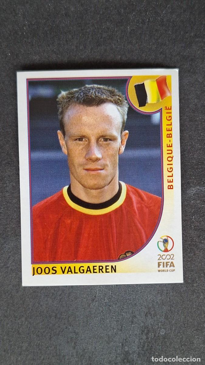 Cromos de F&uacute;tbol: L2 VALGAEREN SELECCION BELGICA 555 MUNDIAL KOREA Y JAPON 2002 PANINI NUNCA PEGADO