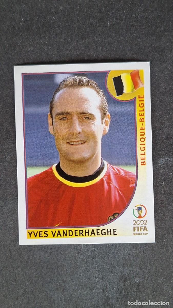Cromos de F&uacute;tbol: L2 VANDERHAEGHE SELECCION BELGICA 558 MUNDIAL KOREA Y JAPON 2002 PANINI NUNCA PEGADO