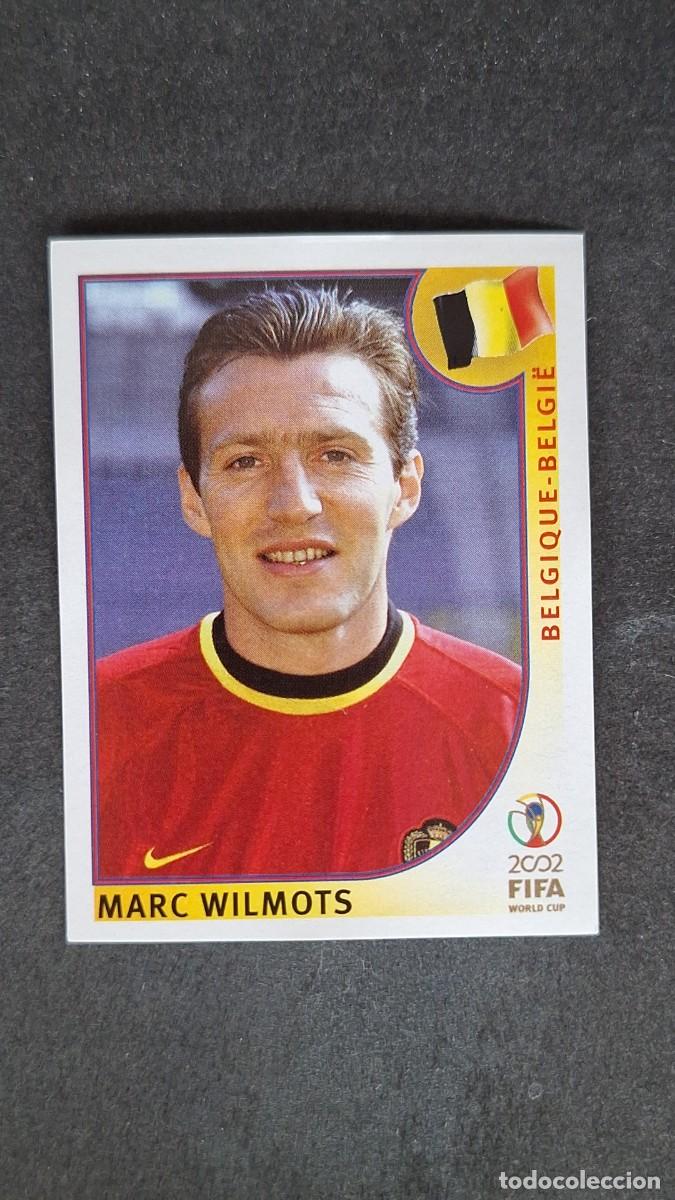 Cromos de F&uacute;tbol: L2 WILMOTS SELECCION BELGICA 562 MUNDIAL KOREA Y JAPON 2002 PANINI NUNCA PEGADO