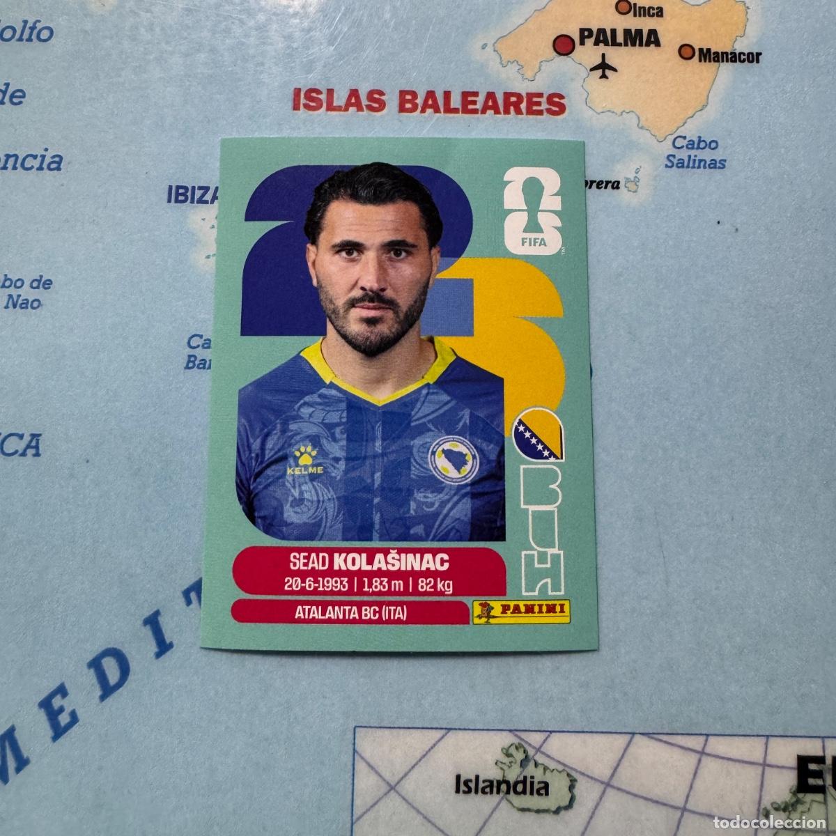 Cromos de F&uacute;tbol: Bosnia numero 4 cromo panini Mundial Fifa World Cup 2026