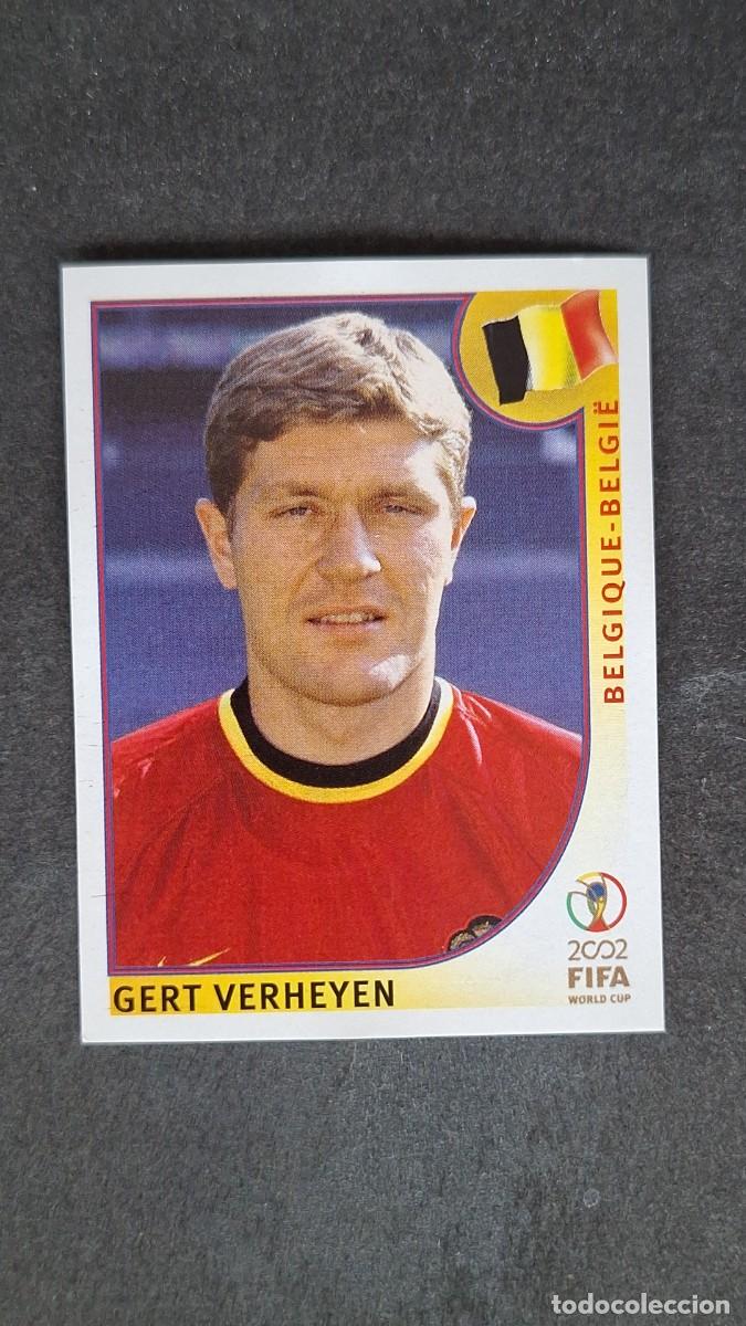 Cromos de F&uacute;tbol: L2 VERHEYEN SELECCION BELGICA 563 MUNDIAL KOREA Y JAPON 2002 PANINI NUNCA PEGADO