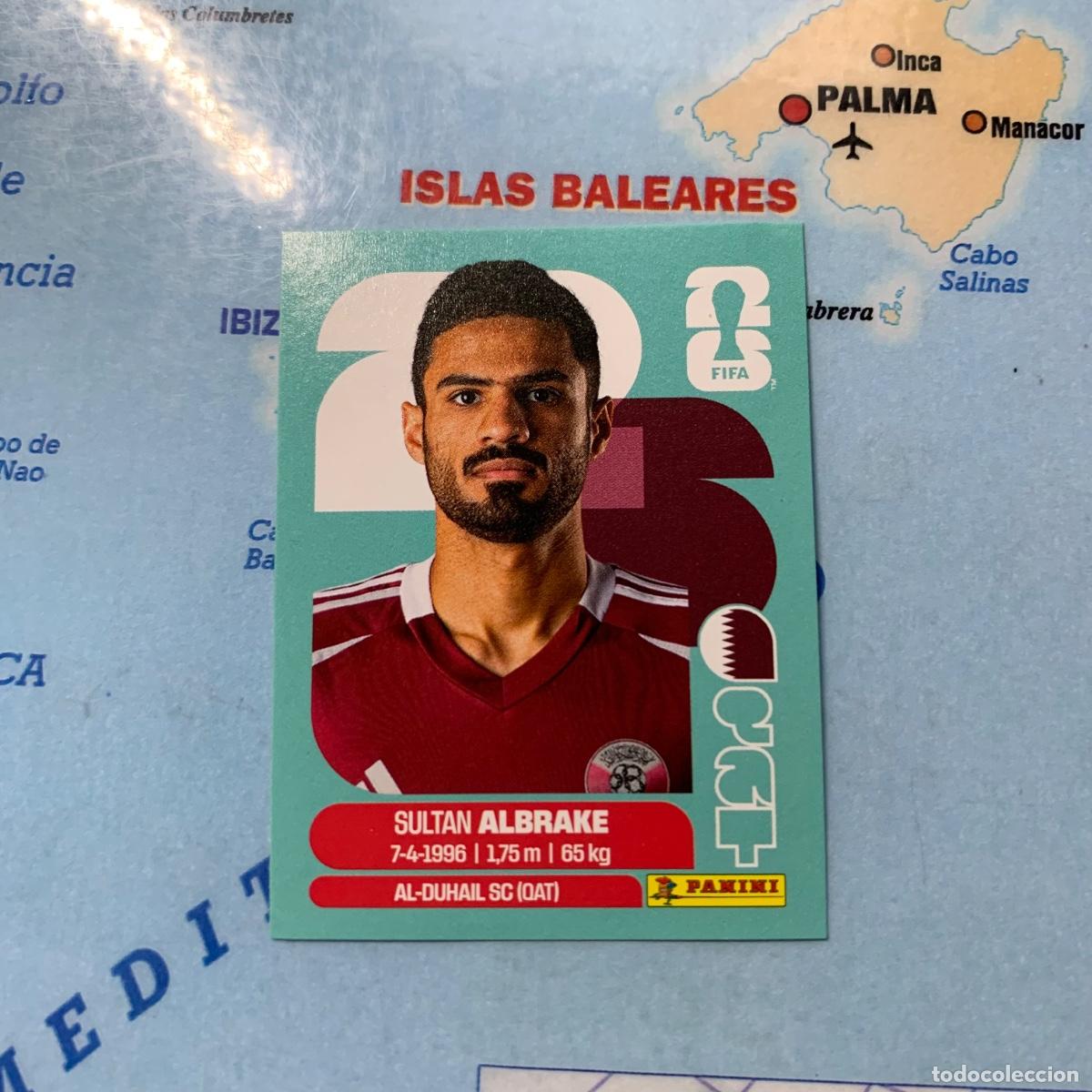 Cromos de F&uacute;tbol: Qatar numero 3 cromo panini Mundial Fifa World Cup 2026