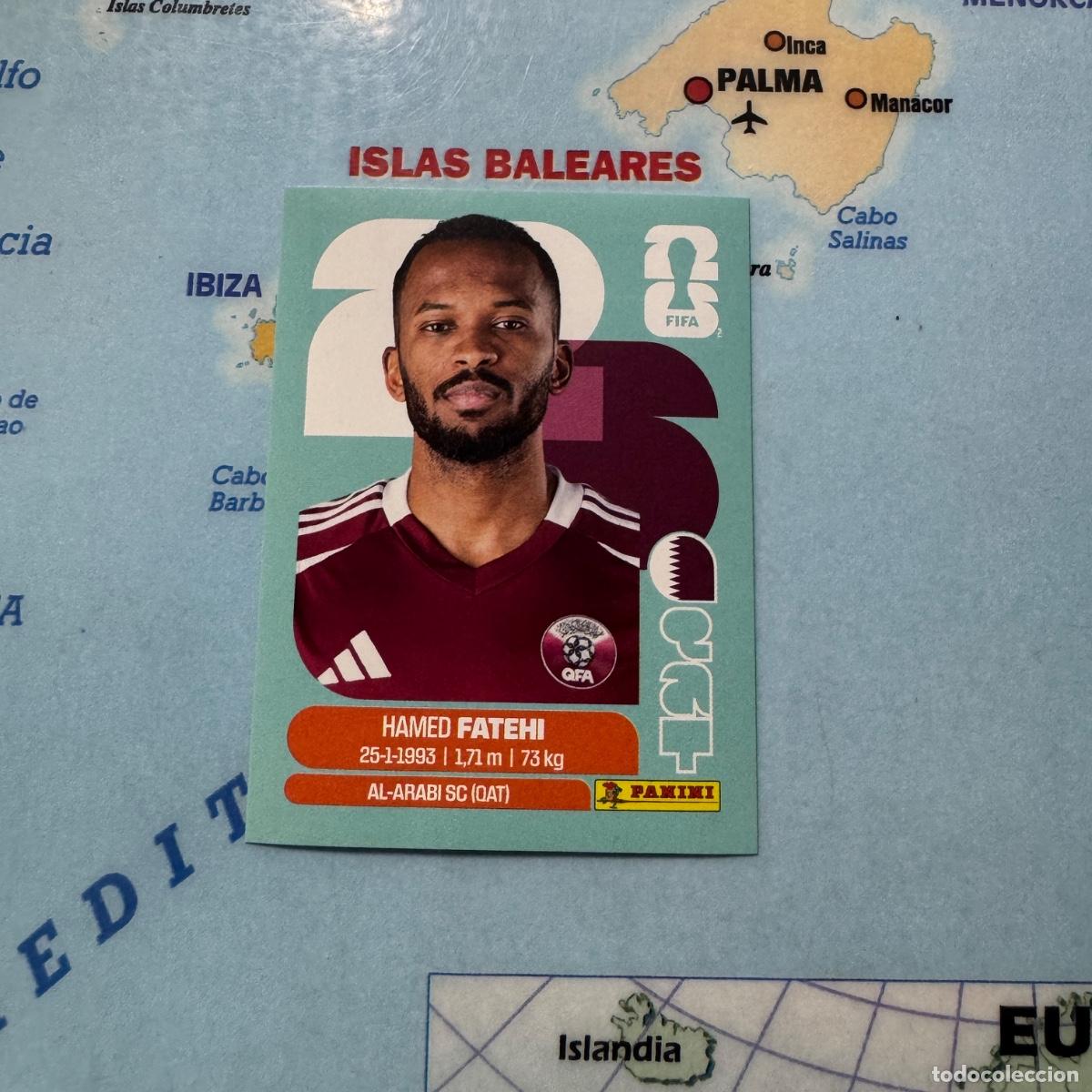 Cromos de F&uacute;tbol: Qatar numero 12 cromo panini Mundial Fifa World Cup 2026