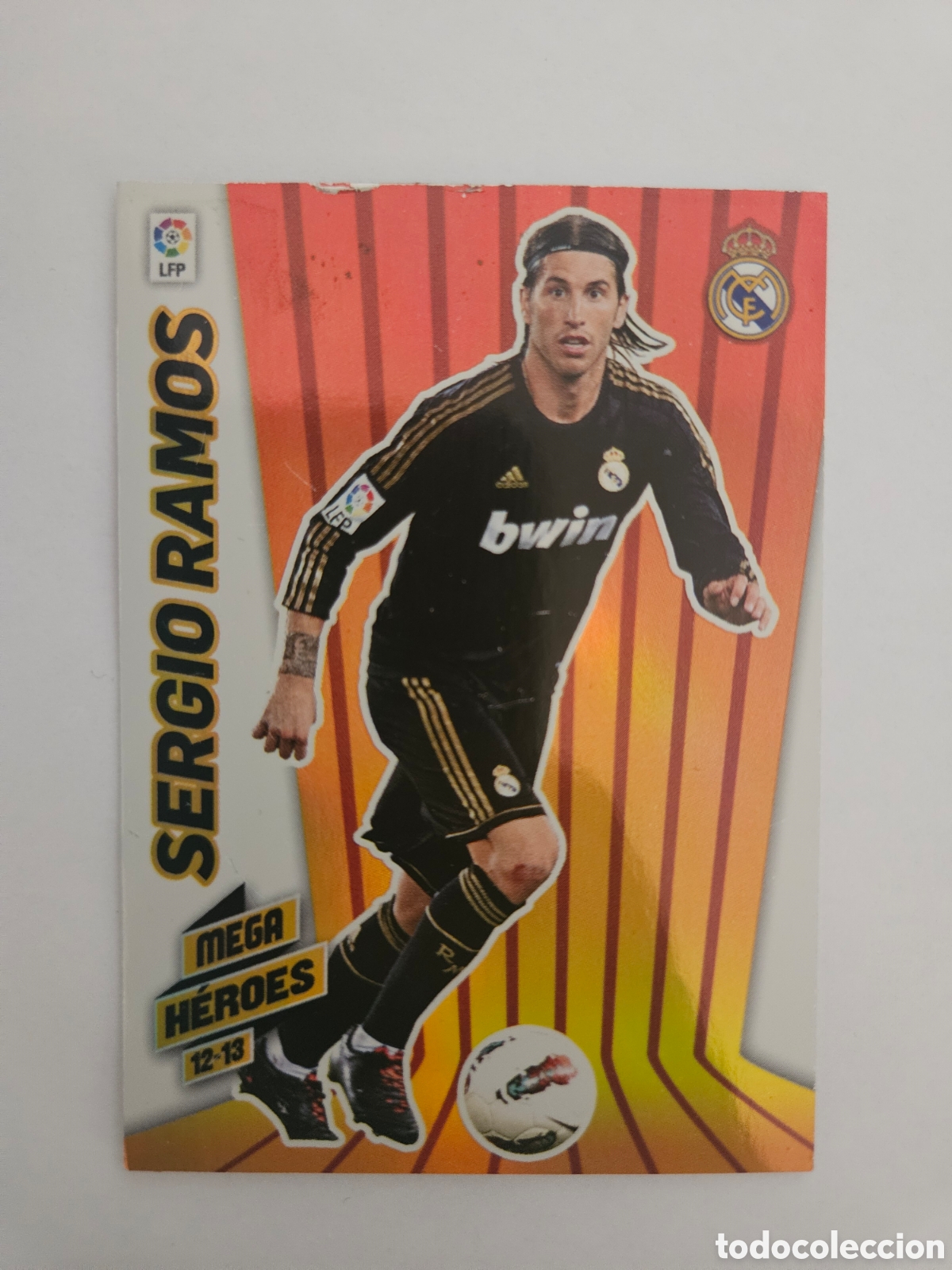 Cromos de f&uacute;tbol: SERGIO RAMOS 381 MEGA HEROES (REAL MADRID) PANINI MEGACRACKS 2012-2013 12 13 CROMO CARTA