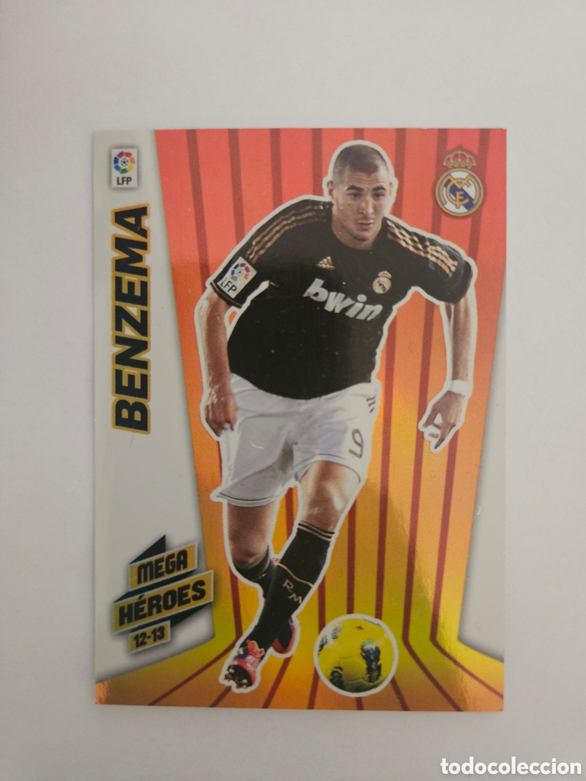 Cromos de F&uacute;tbol: BENZEMA 362 MEGA HEROES (REAL MADRID) PANINI MEGACRACKS 2012-2013 12 13 CROMO CARTA