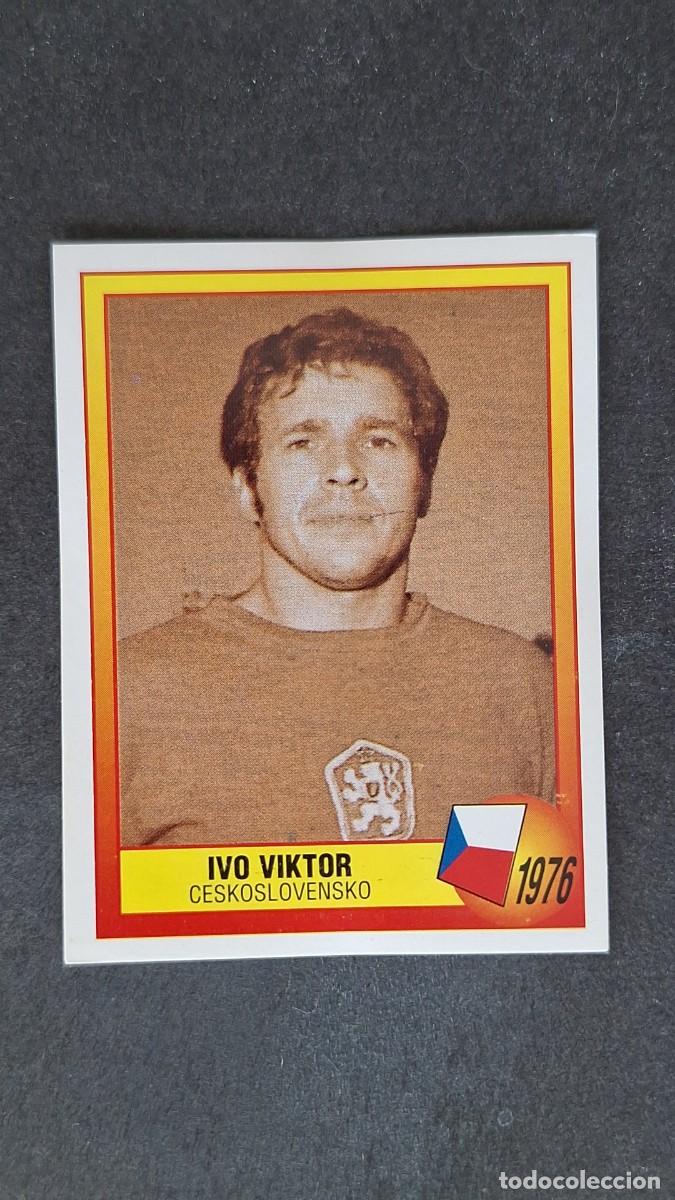 Cromos de F&uacute;tbol: L2 IVO VIKTOR SELECCION CHECOSLOVAQUIA 1976 10 EUROCOPA 1996 EURO 96 PANINI NUNCA PEGADO SIN PEGAR
